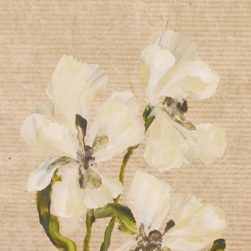 Blooms Ii Triptych By Brittney Shulz, 18" H x 42" W 