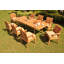 Jauss Outdoor Teak Dining Set-934019802-934019803
