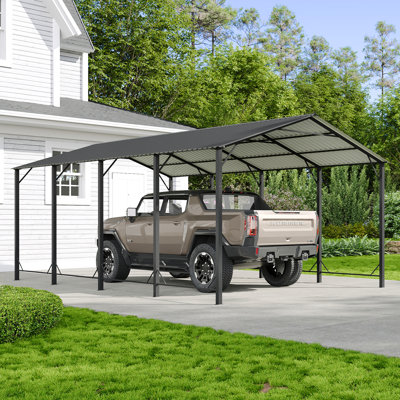 Abri d'auto 12 x 20 pi avec toit et cadre