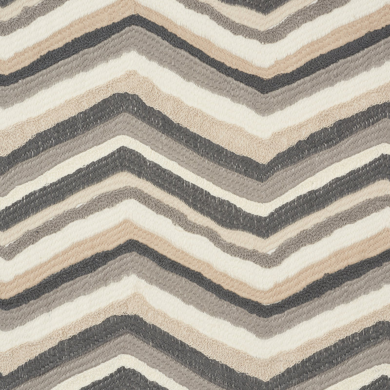 Tissu brodé Shasta, Neutre