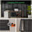 PVC Ceiling Tiles, 2x4 Ft Glue Up Plastic Sheet in Black, Suitable for Kitchen, Living Room, and Home Decorative Ceilings (12-Pack, 96 Sq.ft)-774980656