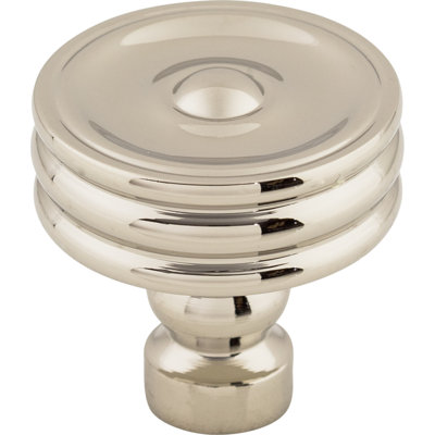Brixton Ridged 1 1/4" Diameter Round Knob
