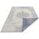 Cebu Flatweave Faded Blue Rug