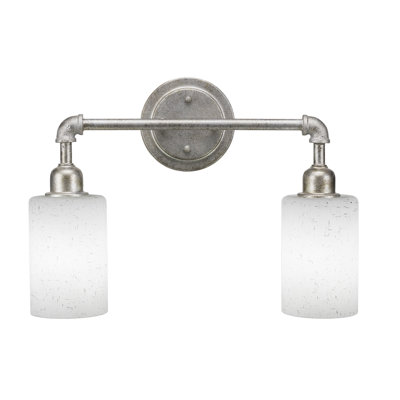 Éclairage pour meuble-lavabo 2 lumières rétro Snider