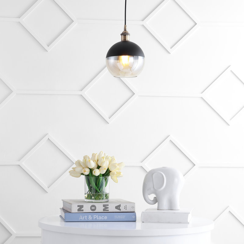 Luminaire sphère suspendu 1 lumières simple Kasey