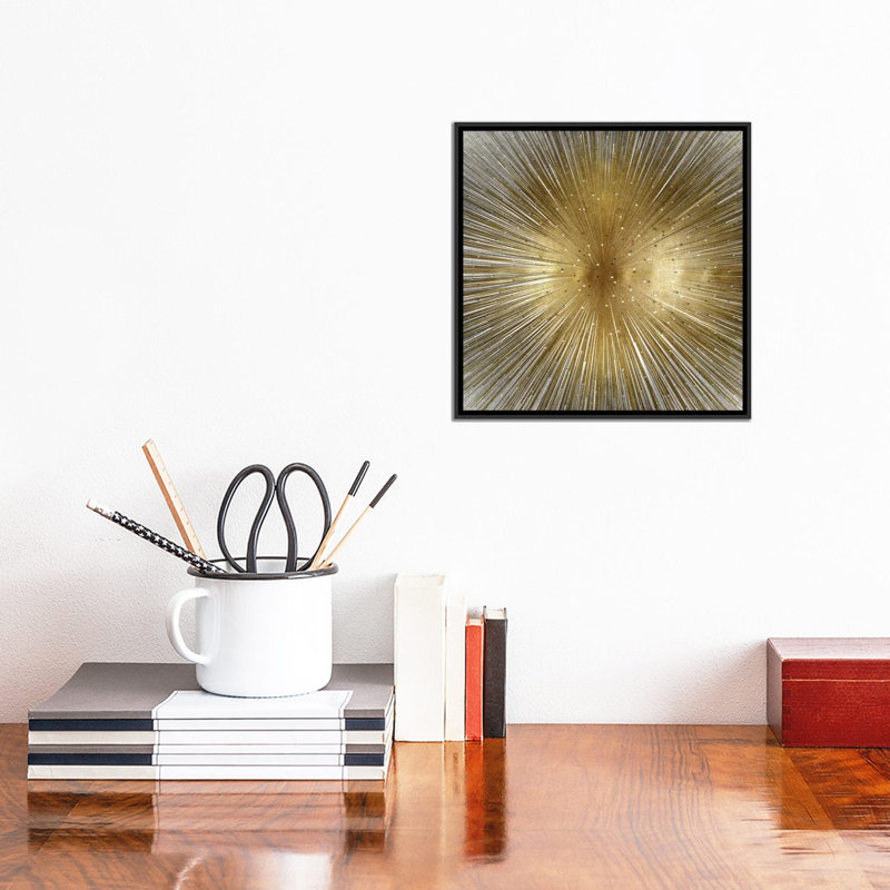 «Radiant», impression sur toile tendue, H 12 po x l 12 po x P 1,5 po, Toile avec cadre noir