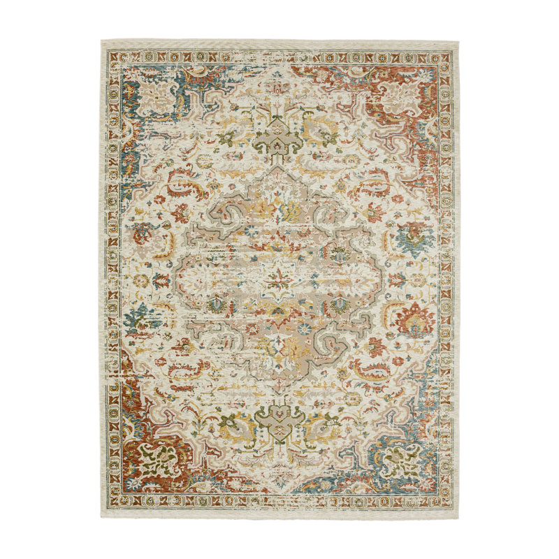 Memento Oriental Indoor Rug, Rectangle 5' x 7'6"