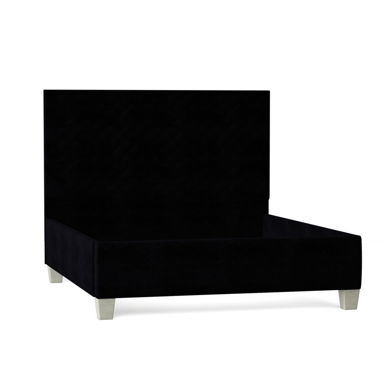 Lit plateforme tapissier Leigh