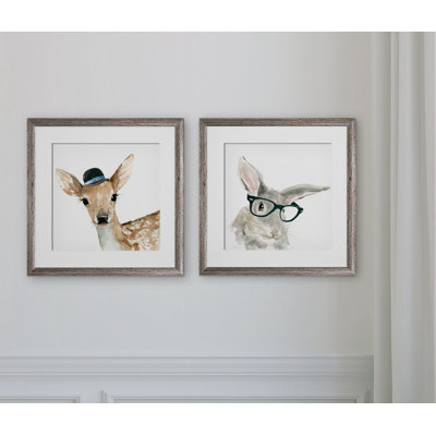 Animals 2 - Piece Framed Art