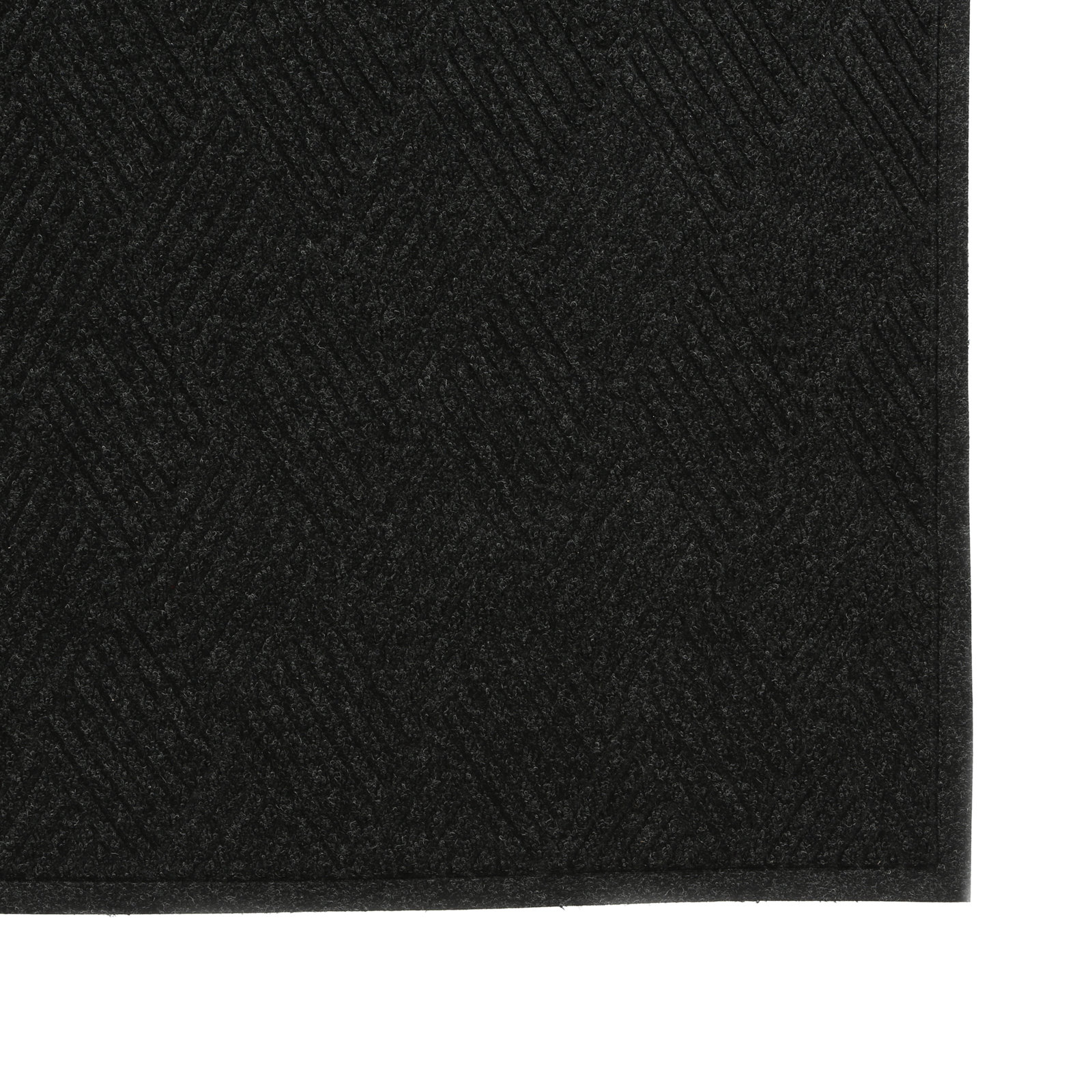 Waterhog Diamonds Indoor Outdoor Doormat, Navy, Rectangle 3' x 4'