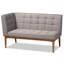 Banc en similicuir Fye-1968288971