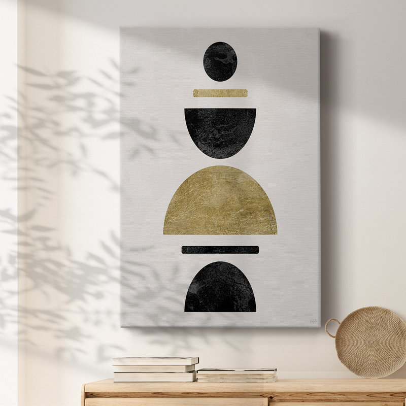Modern Stack On Canvas Print
