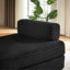 Canapé deux places Cloud surdimensionné, canapé de sol modulaire moderne sans structure avec mousse haute densité, canapé-lit paresseux pour salon, chambre, appartement (aucun assemblage requis)-894668550-894668545