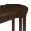 Ensemble de table de bar 4 pièces avec 3 tabourets de bar rembourrés en polyuréthane, table de petit-déjeuner avec 3 tabourets rembourrés, ensemble de table de salle à manger à hauteur de comptoir en bois massif pour le salon, la salle à manger.  Espresso-117097153