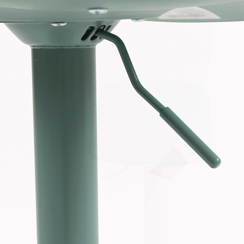 Bar Stools Set of 2, Mint Green