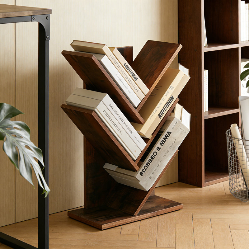 51cm H x 30cm W Standard Bookcase, Brown