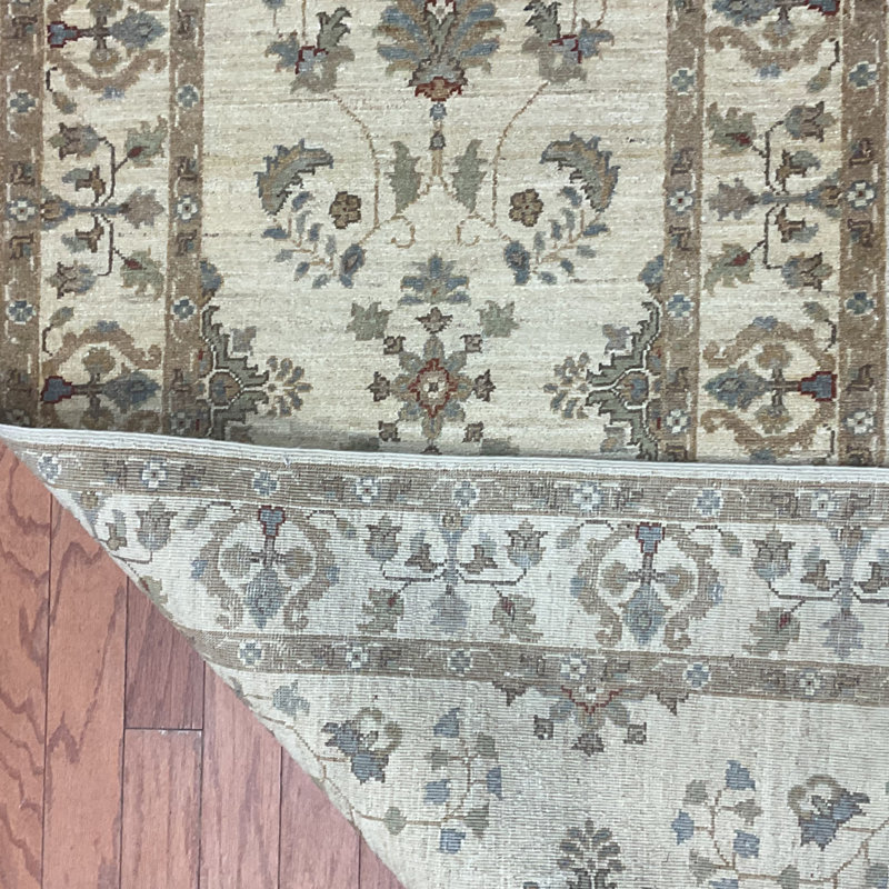  Handmade Oushak Wool Runner