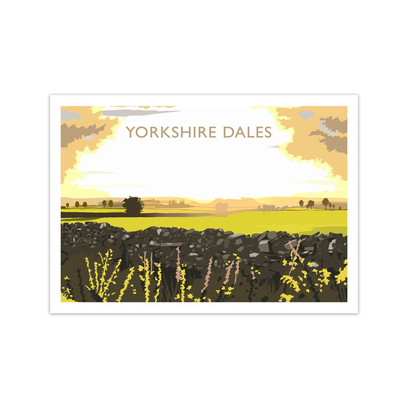 Yorkshire Dales by Richard O'Neill - Print, Unframed, 42cm H x 59cm W x 1cm D