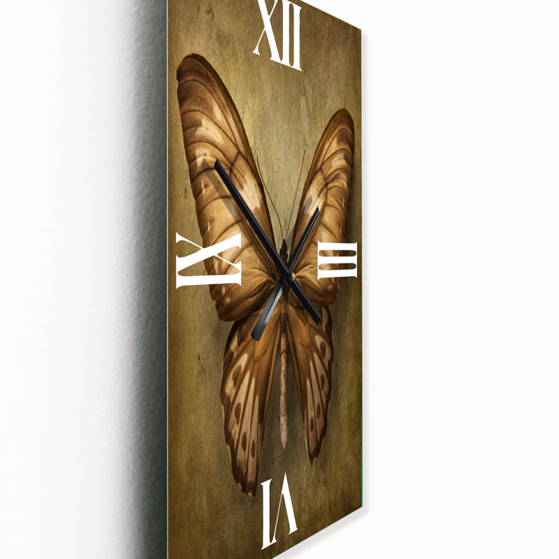 Horloge murale papillon, Grand