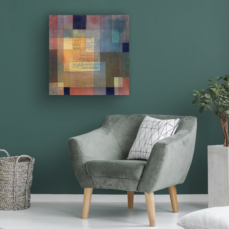 Art sur toile Paul Klee, H 18 po x l 18 po
