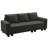 Shavera 83.4'' Velvet Modular Sofa 3-Seat Small Couch Apartment Sofa-1717974674