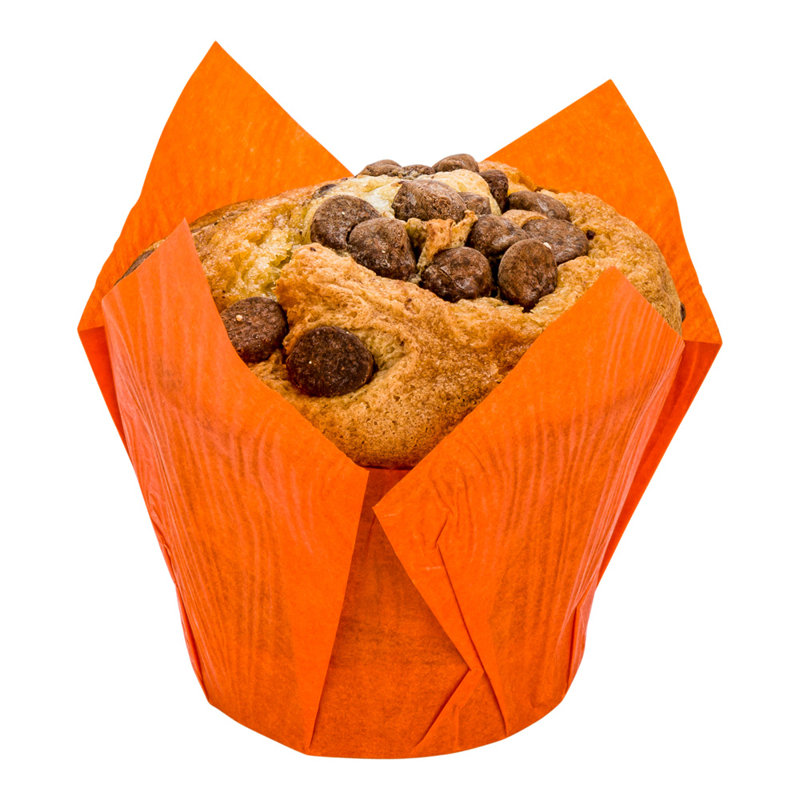 Restaurantware Panificio Paper Tulip Baking Cup, Orange