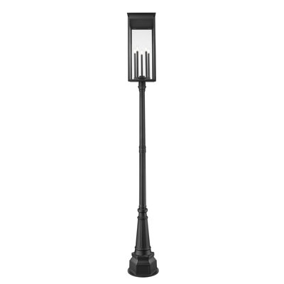 Luminaire d'extérieur sur pied 5 lumières Olsen