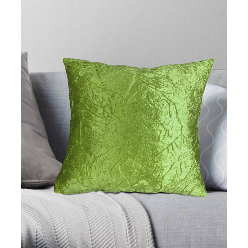 Housse de coussin carré et insert, Vert