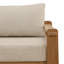 Julie Outdoor Sofa Chair Taupe