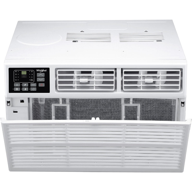 Whirlpool 8,000 BTU White Window Air Conditioner with Heater