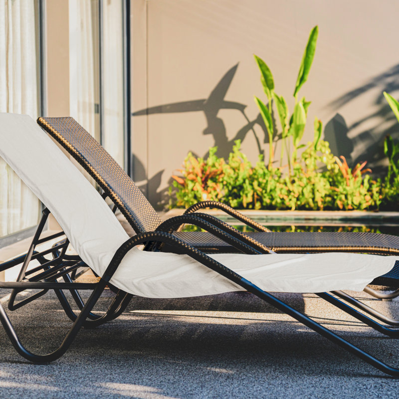 1888 Mills 100% Cotton Chaise Lounge Chair Cover