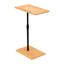 Table d'appoint de qualité, hauteur réglable, 2 niveaux avec fentes pour la table de rangement de salon et de chambre à coucher, hauteur réglable, fentes, chambre, chambre à coucher et porte-savon