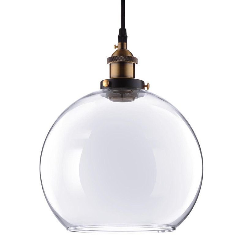 Luminaire suspendu en forme de dôme à 1 lumière Malaika