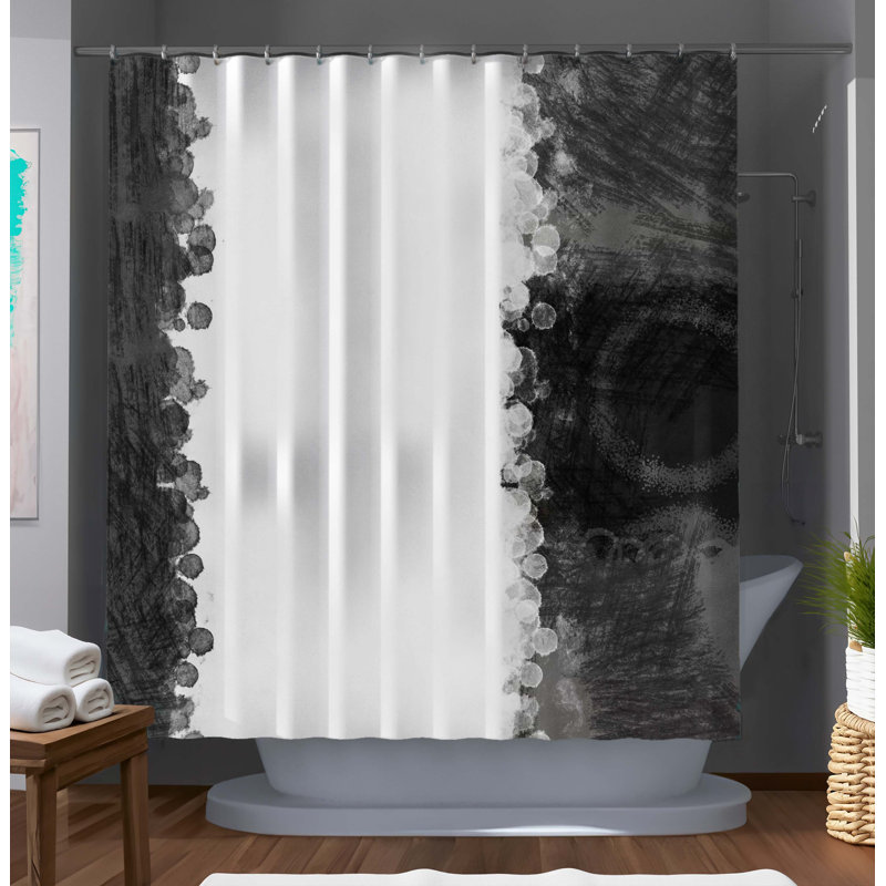 Abstract Shower Curtain