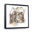 Vintage Old Europe View V - peinture sur toile encadrée