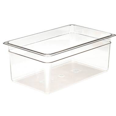 Cambro Translucent Food Pans Square Plastic Food Storage Container Sets