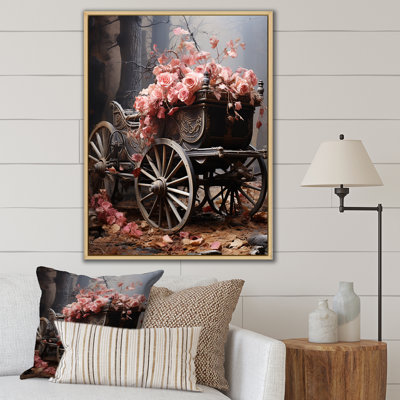 Romantisme, voiture de mariage rose II