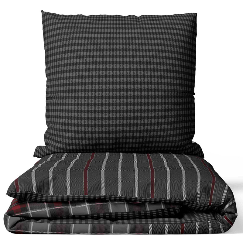 Elraine Duvet Cover Set, 155 x 220cm - 1 Pillowcase (80 x 80 cm)