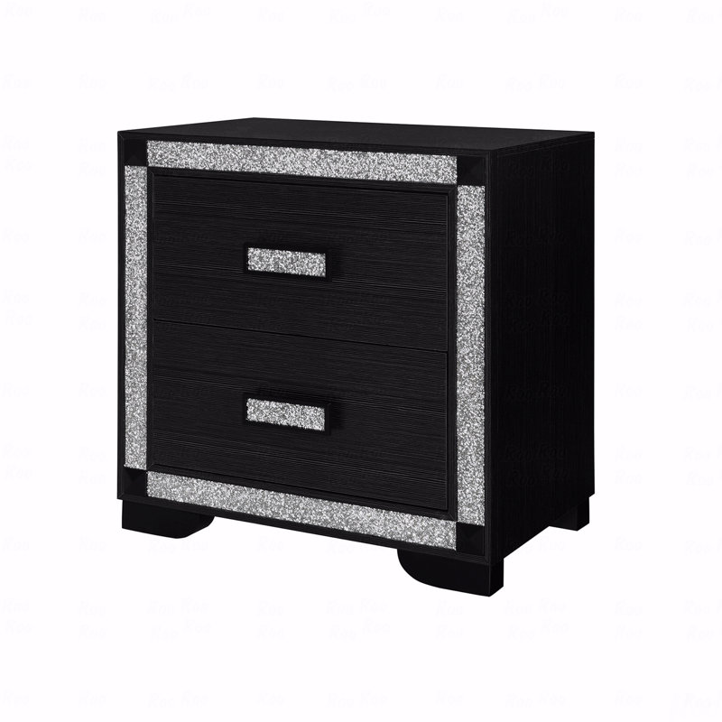 Charcoal Nightstand