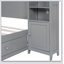 Lit en bois avec armoire et tablette tout-en-un-20929718