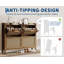 Armoire de rangement pour chaussures Modern Farmhouse