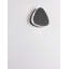 Black Integrated LED Outdoor Armed Sconce