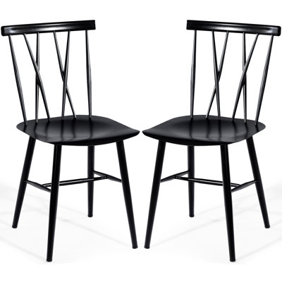 Cotswald 46cm H Cross Back Side Chair
