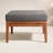 Tempo Teak Outdoor Ottoman