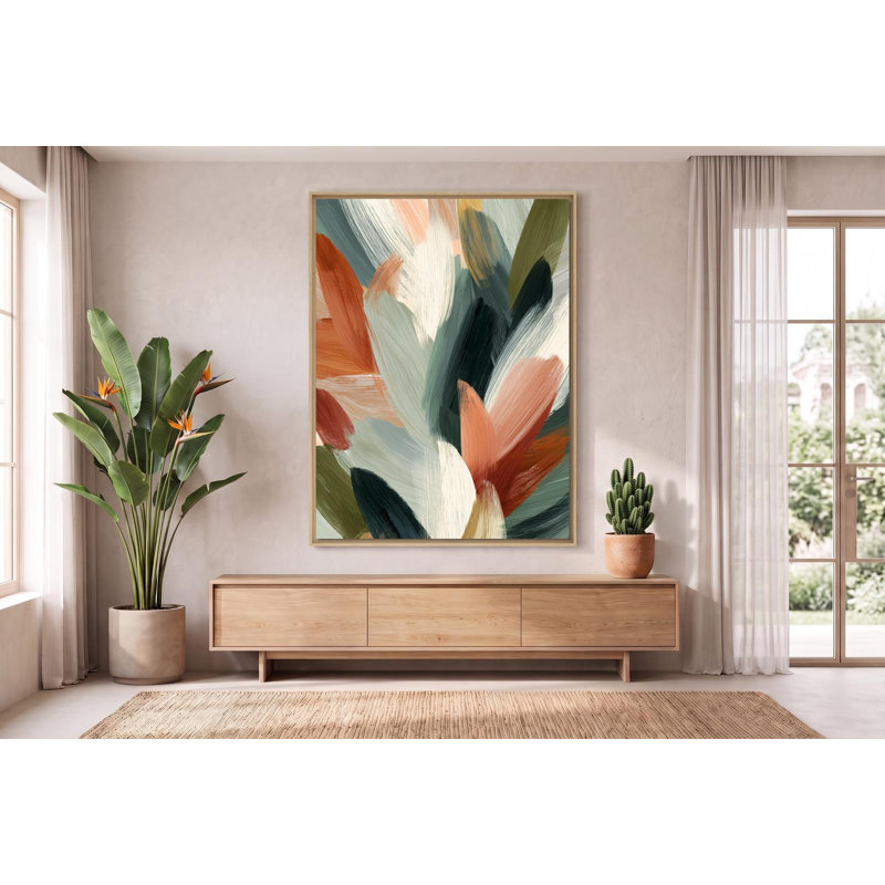 Color in Dancing Motion, 22" H x 29" W