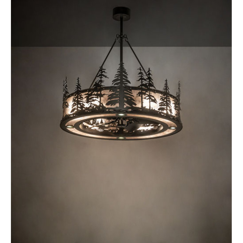 Tall Pines Downrod Ceiling Fan
