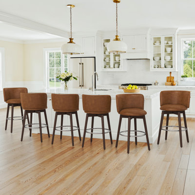 Tabouret de comptoir pivotant Patrick