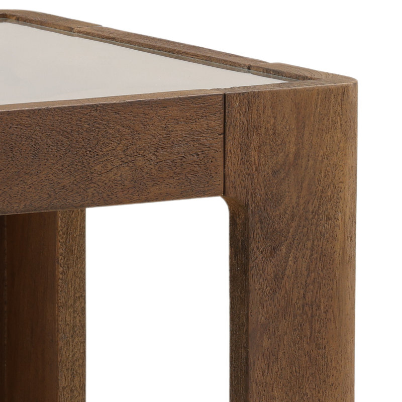 Auberlin Side Table Brown