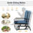 Anstein 47.5'' Wide Straight Steel Loveseat with Cushions-690364048