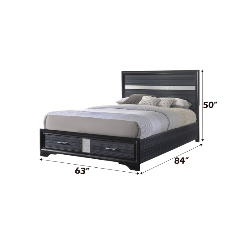 Tustin Storage Standard Bed, Queen